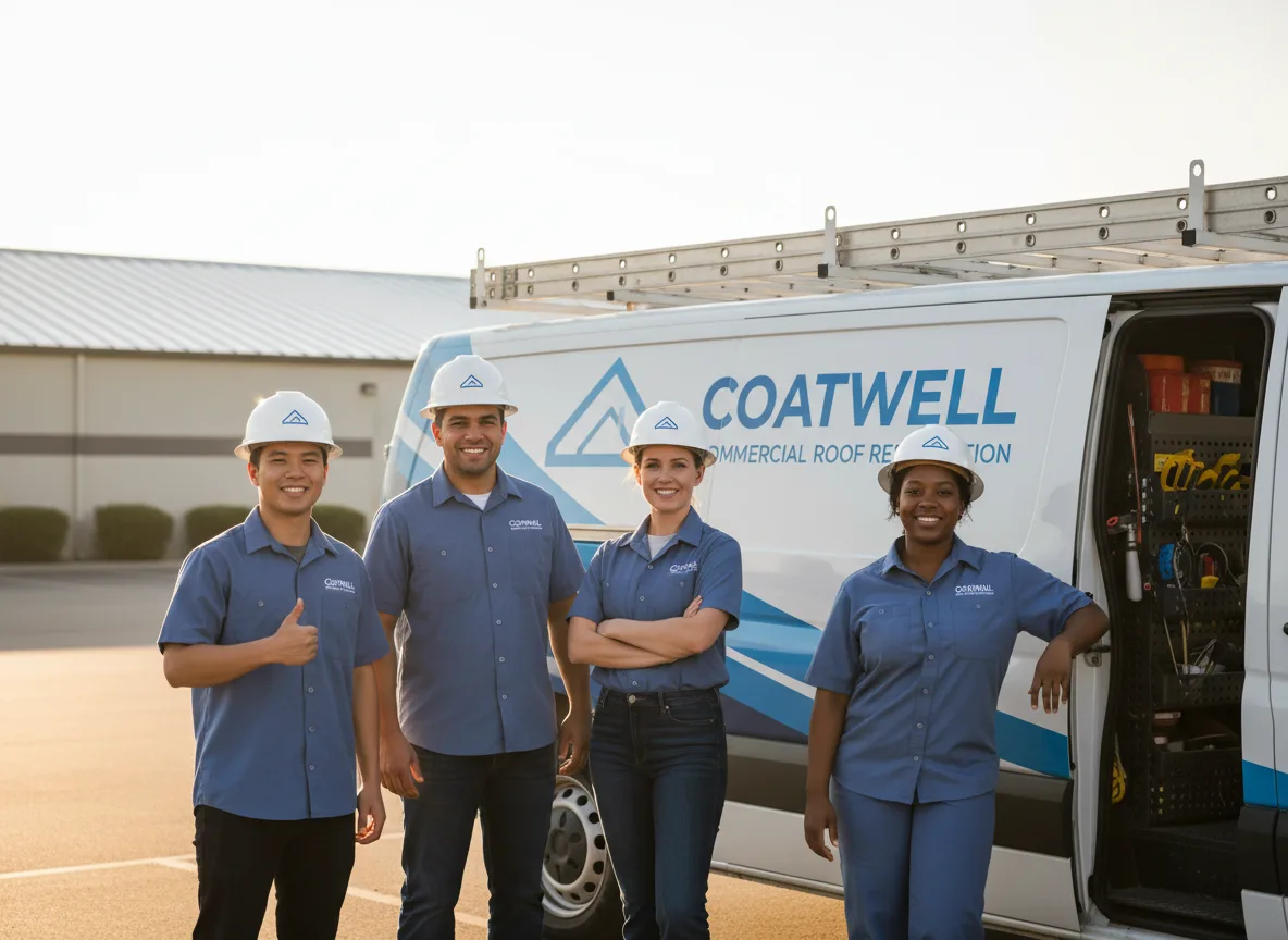 Commercial roof coating company in Riverside, IA